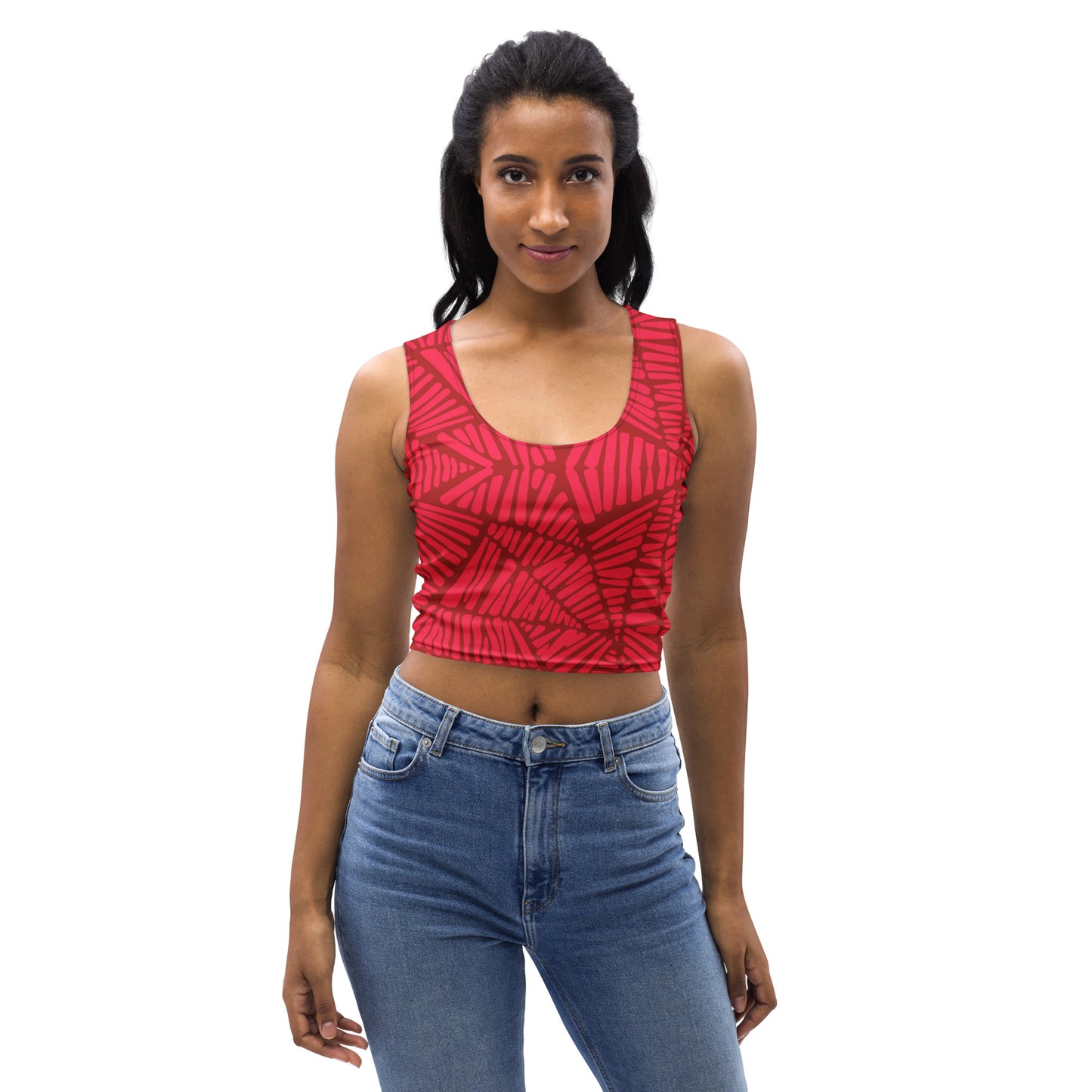 Red Red Crop Top