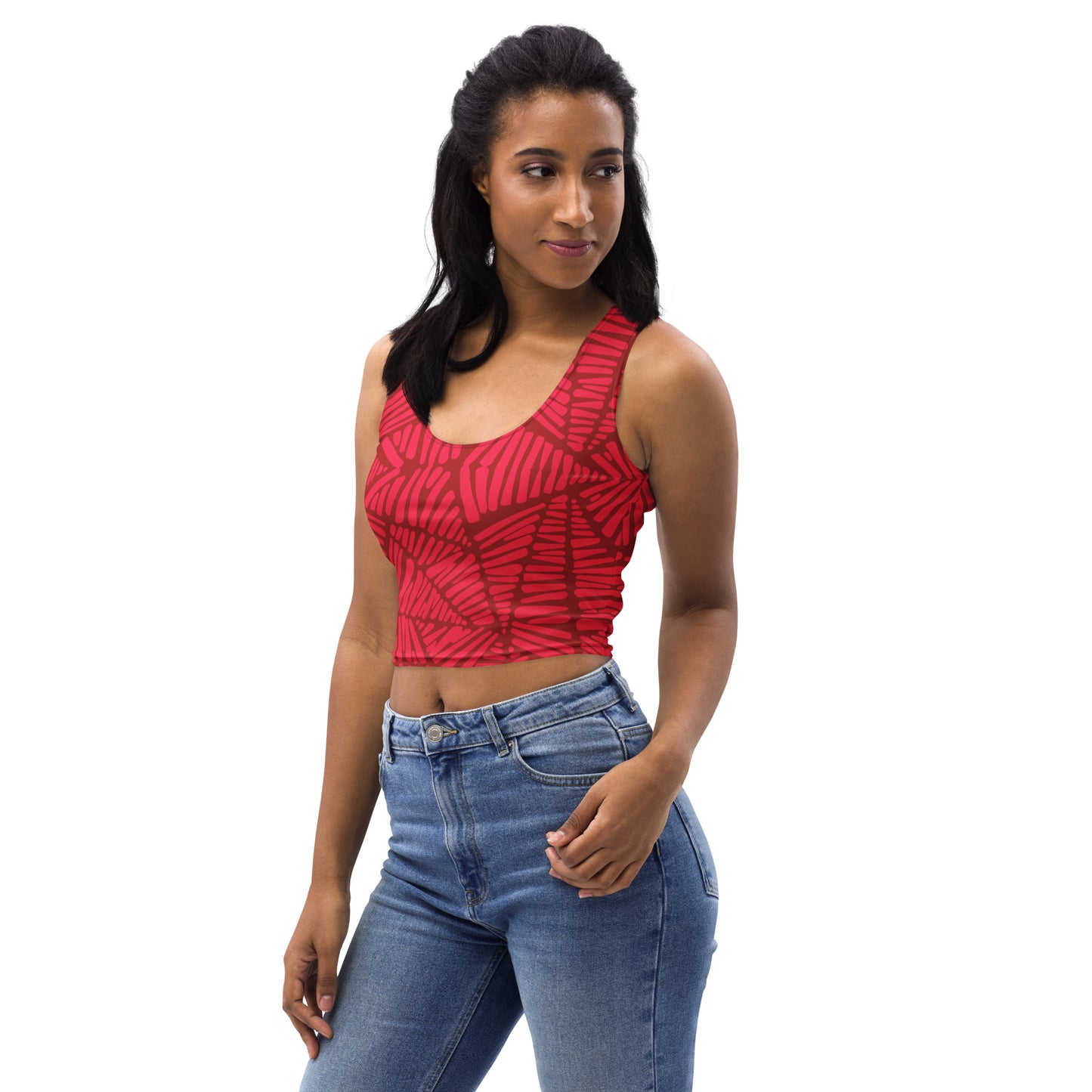 Red Red Crop Top