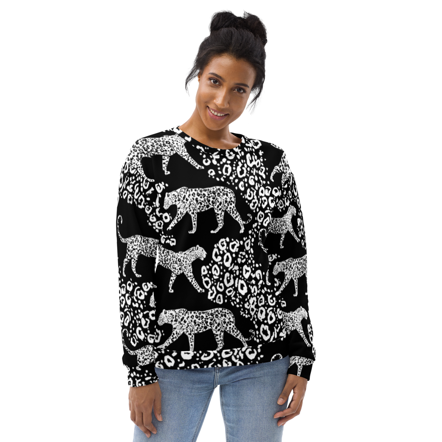 Jaguar Black Unisex Sweatshirt