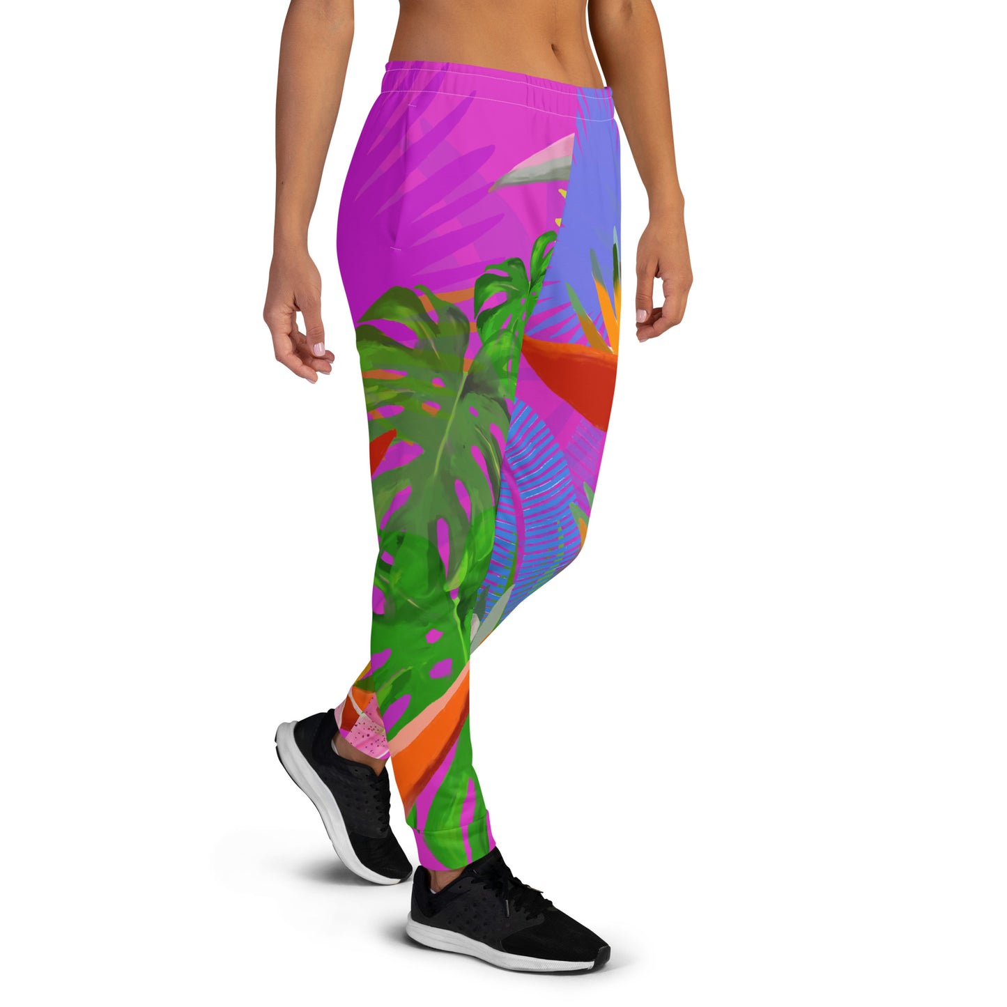 Pink Heliconia Women's Joggers