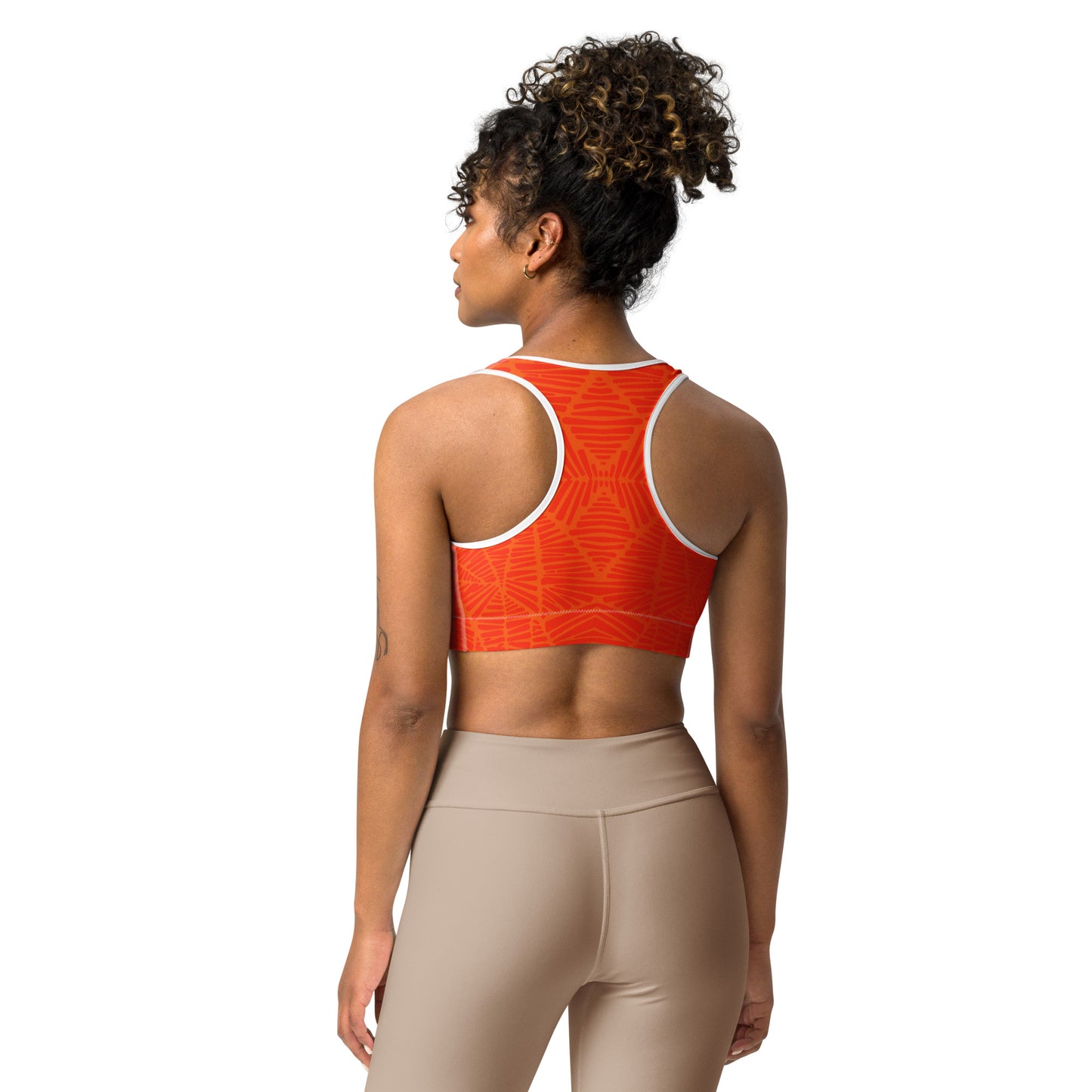 Blood Orange Classic Sports Bra