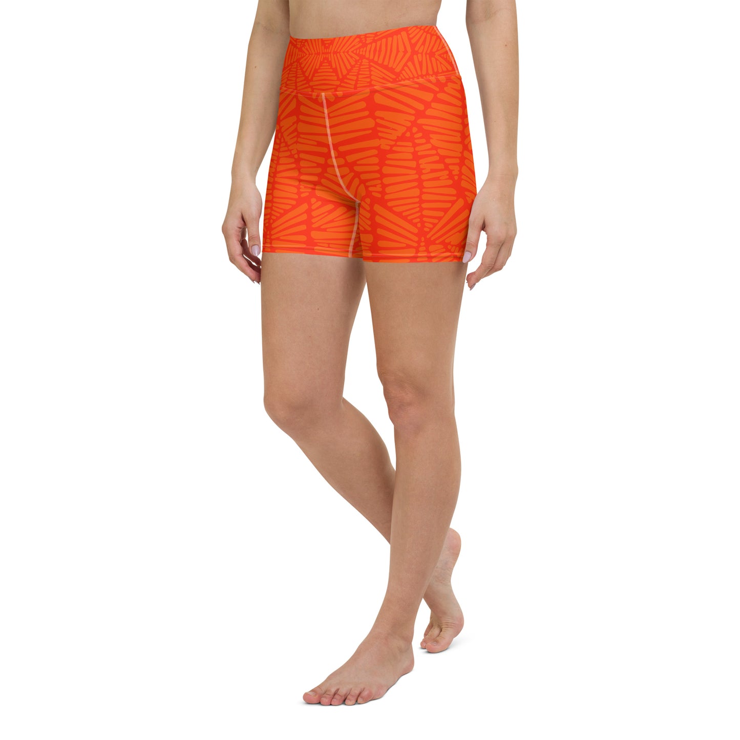 Blood Orange High Waisted Shorts