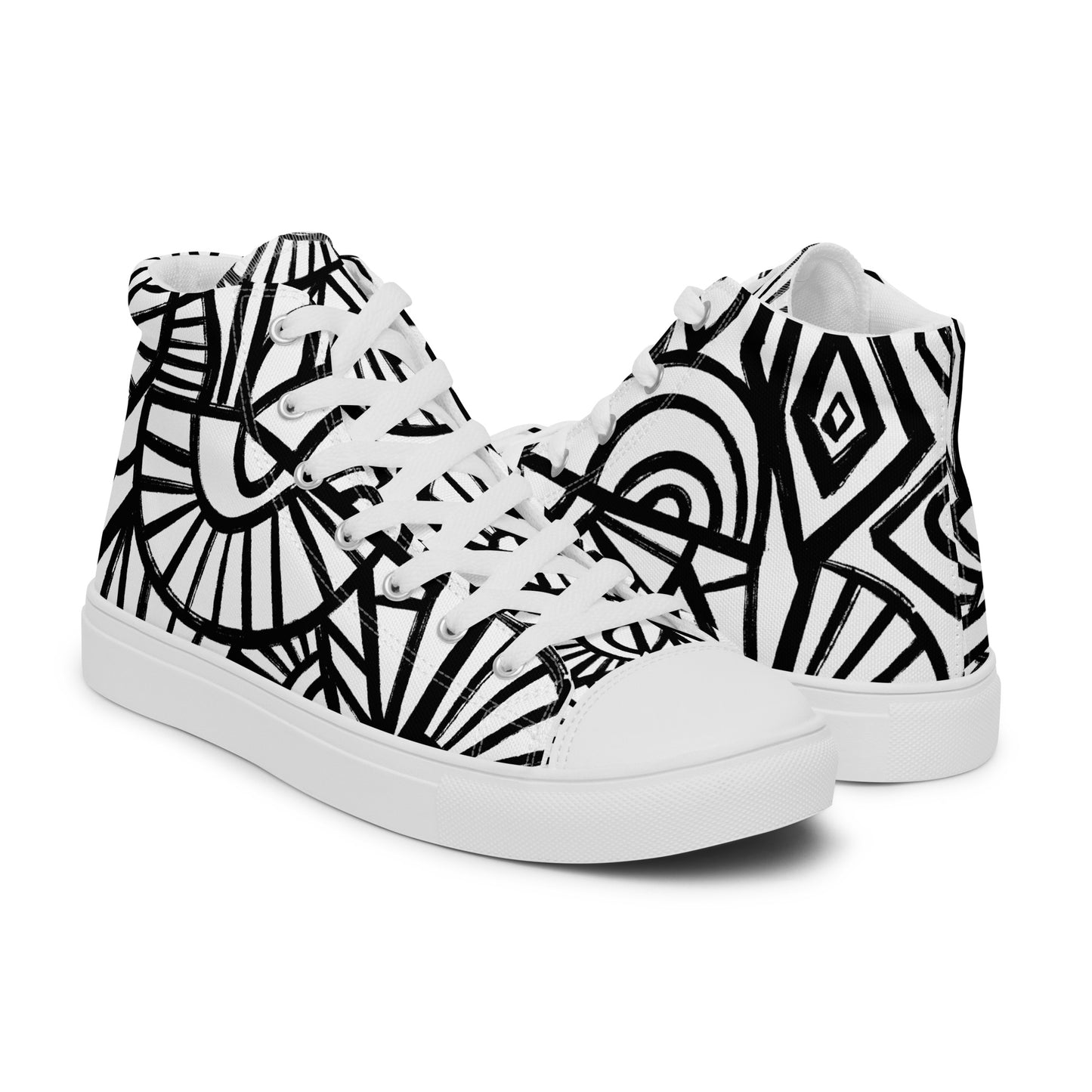Graf Women’s high top canvas sneakers